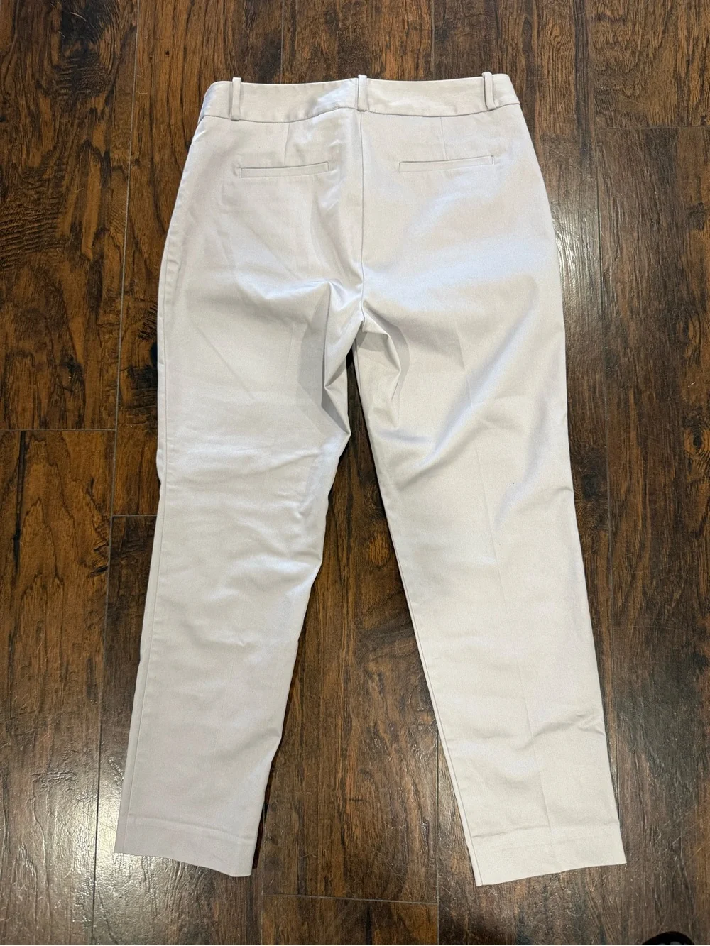Liz Claiborne Light Taupe Straight Leg Dress Pants